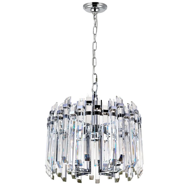 Cwi Lighting Henrietta 4 Light Chandelier With Chrome Finish 1065P16-4-601 - main